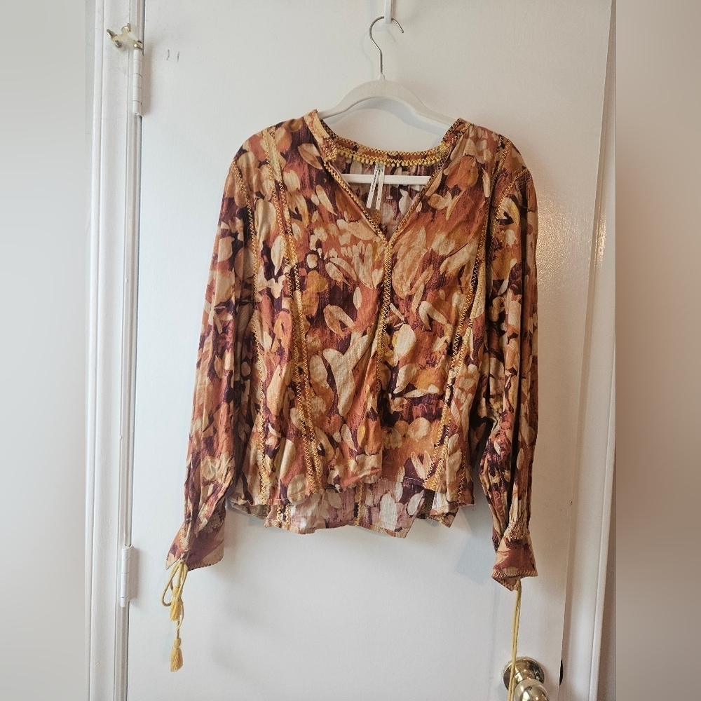Anthropologie Blouse XL